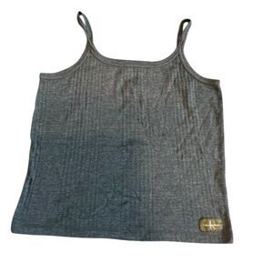 🩷Calvin Klein Gray Ribbed Tank Top